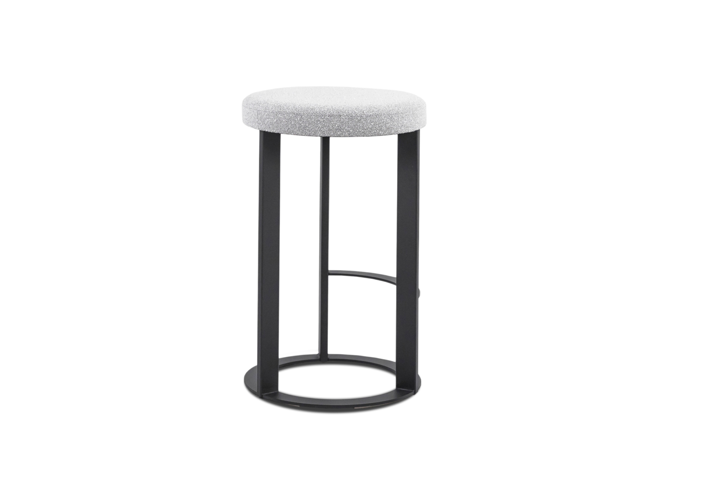 Allegro Counter Stool Merino Black Coral Back