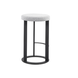 Allegro Counter Stool Merino Black Coral Back Allegro Counter Stool Merino Black Coral Back