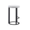 Allegro Counter Stool Merino Black Coral Side