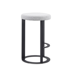 Allegro Counter Stool Merino Black Coral Side Allegro Counter Stool Merino Black Coral Side