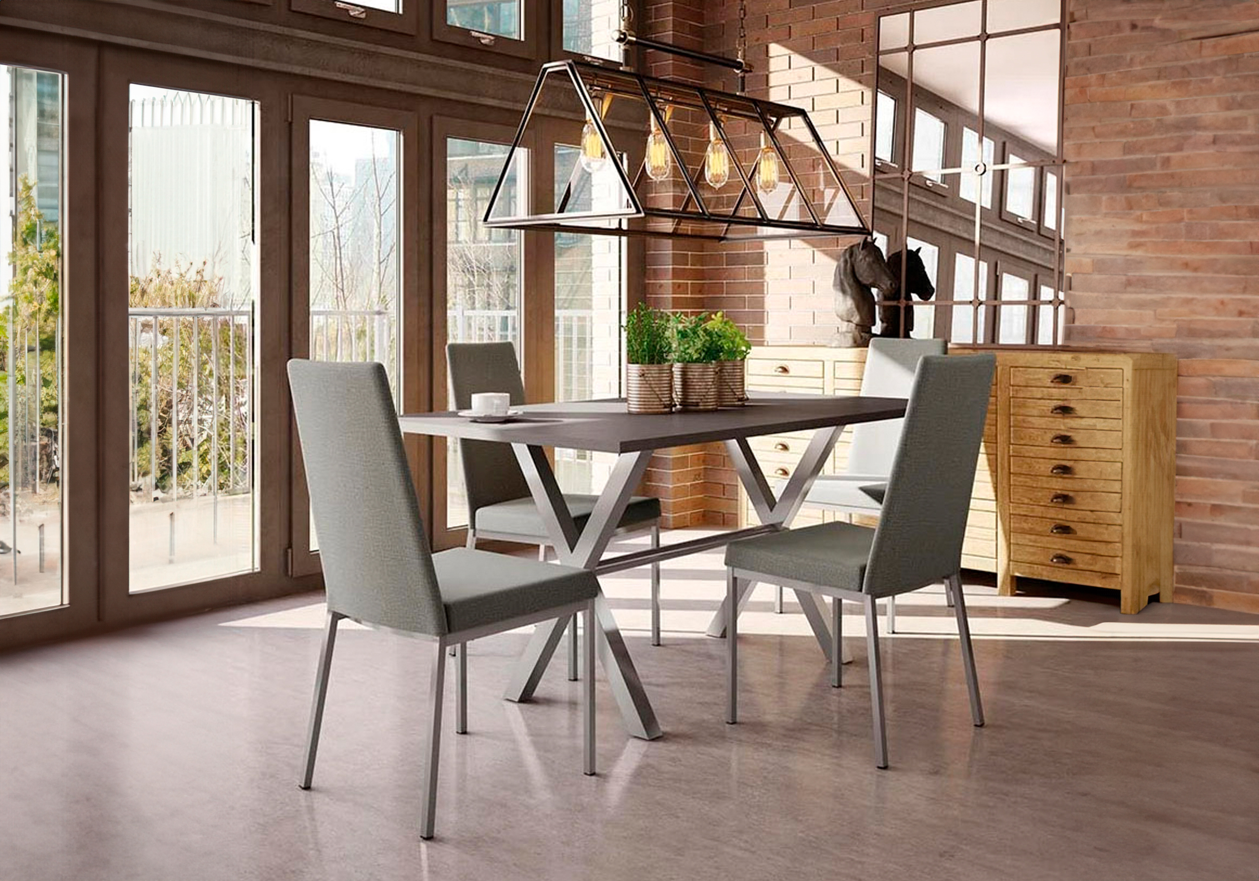 Amisco Linea Dining Chair Photo 1