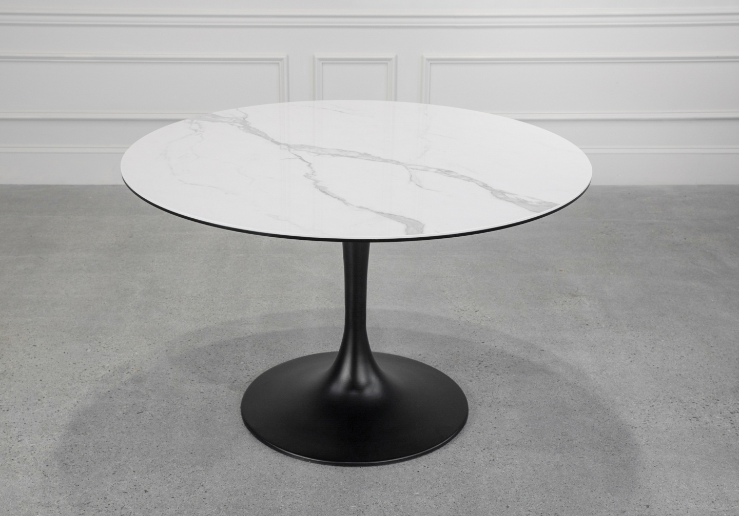 Astro Dining Table - White Ceramic