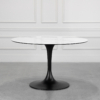 Astro Dining Table - White Ceramic - Front Astro Dining Table - White Ceramic - Front