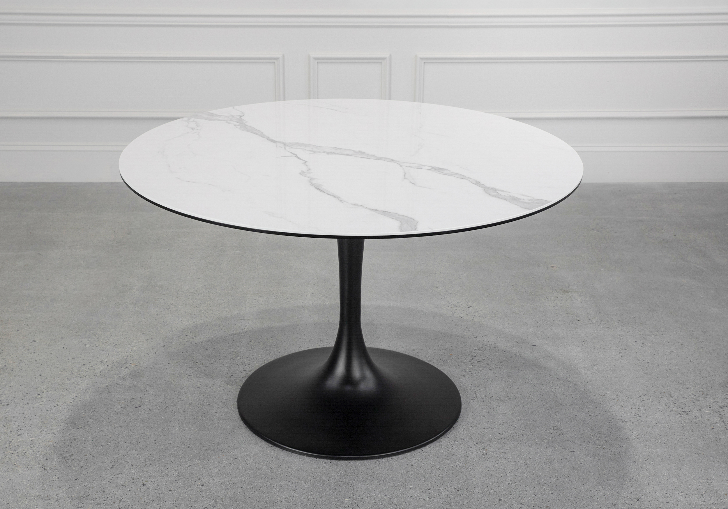 Astro Dining Table - White Ceramic