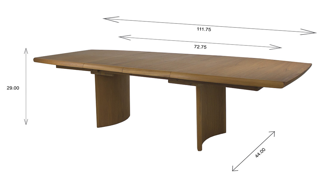 Sun Cabinet BL7 Dining Table Dimensions