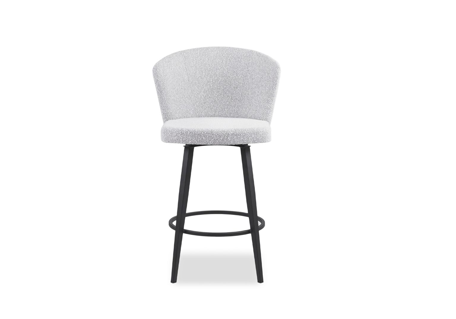 Benson Swivel Stool Merino Front