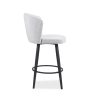 Benson Swivel Stool Merino Side
