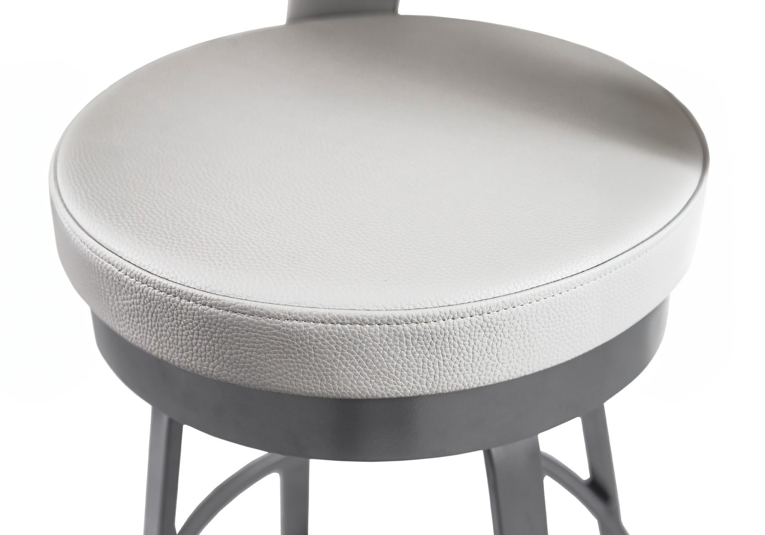 Brock Counter Stool Parchment Close Up 1