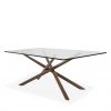 Cyrus Coffee Table , Walnut, Angle