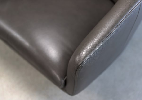 Geneva Chair in Charcoal, Close Up