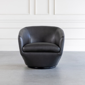 Geneva Chair Charcoal Front Geneva Chair Charcoal Front