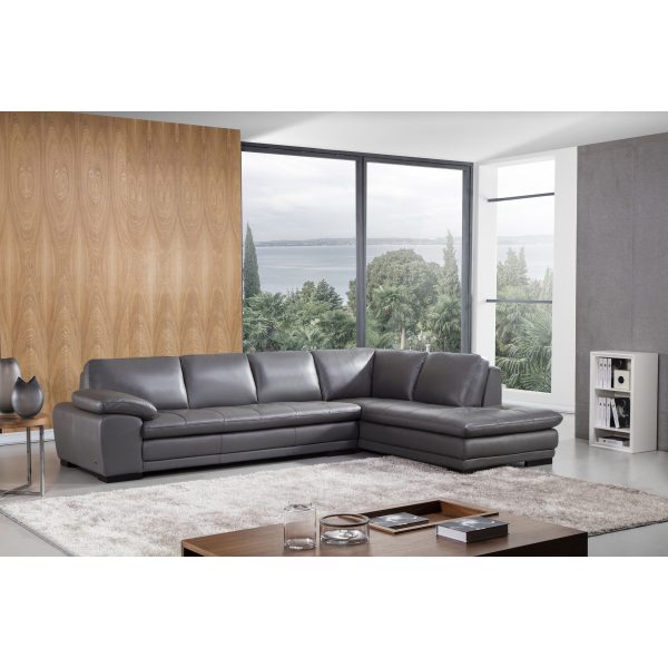 Hilo Sectional in Grey, SR