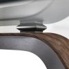 Hyper Coffee Table in Walnut, Close Up