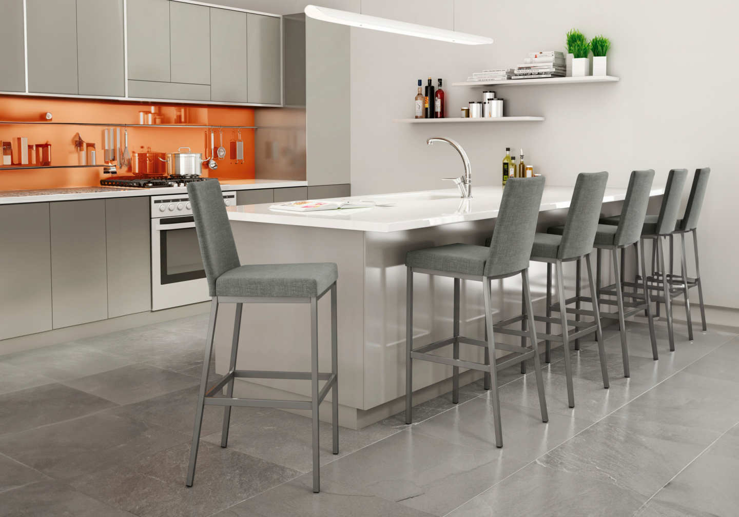 Linea Counter Stool kitchen