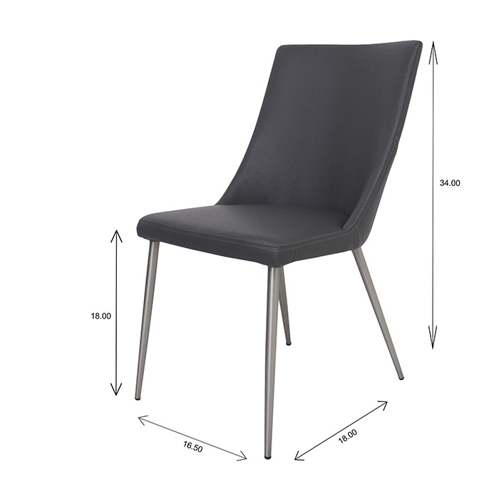 Maja Dining Chair Dimensions