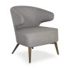 Mission Chair Light Grey Fabric