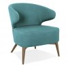 Mission Chair Turquoise Fabric