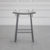 Nathan Counter Stool - Parchment & Magnetite - Front