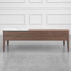 Norman Coffee Table in Walnut - Front