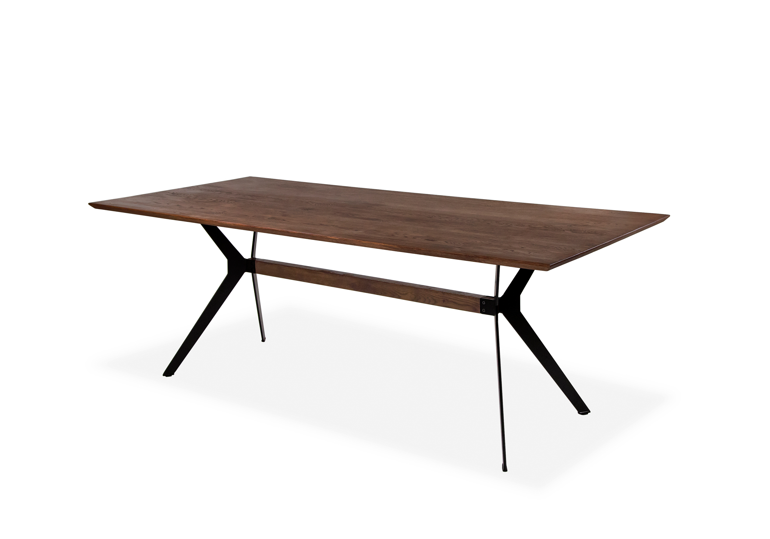 Sanctuary Dining Table Auburn Angle