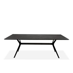 Sanctuary Dining Table in Wenge, Front