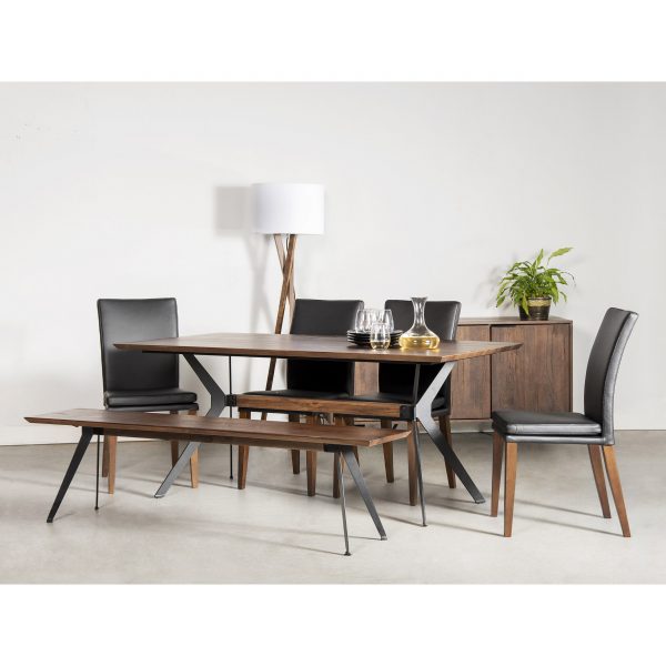 Sanctuary Dining Table with Chairs in Living Room