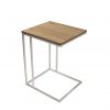 Solara Table Walnut, Side Profile