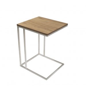 Solara Table Walnut, Side Profile