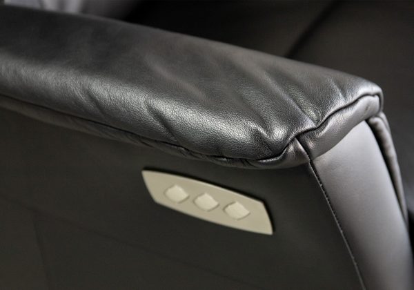 Victor Recliner in Trend Tuxedo, Close Up