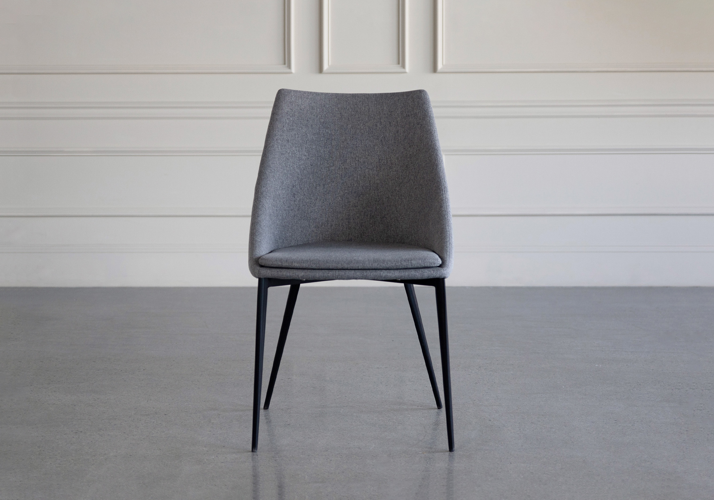 Tori Fabric Light Grey - Front