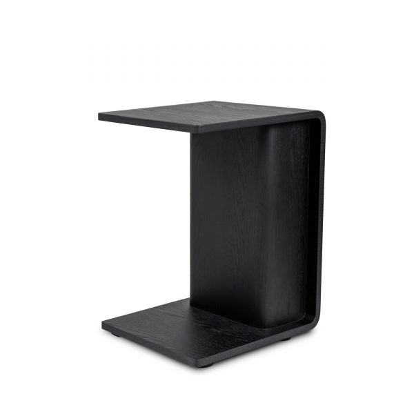 Archer Side Table in Black Oak, Side
