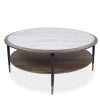 Caleb Coffee Table Walnut Angle