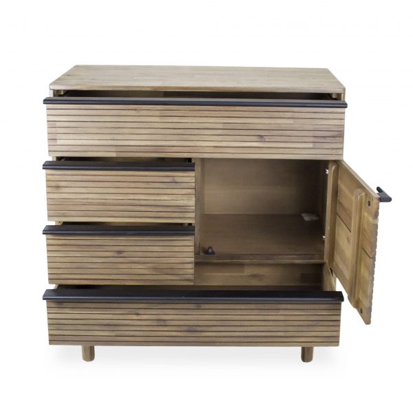 Crest Chest, Front, Door Open