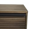 Crest Double Dresser, Close Up