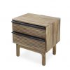 Crest Night Table, Angle