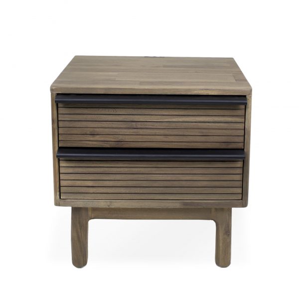 Crest Night Table, Front
