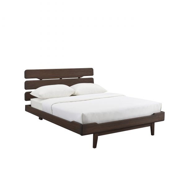 Greenington Currant Bed in Black Walnut, Angle