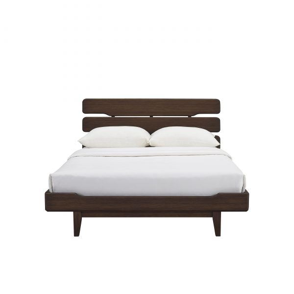 Greenington Currant Bed in Black Walnut, Front