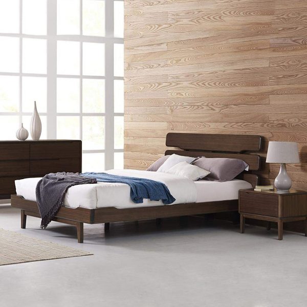 Greenington Currant Bed in Black Walnut in Bedroom