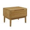 Greenington Currant Nightstand in Caramel, Angle