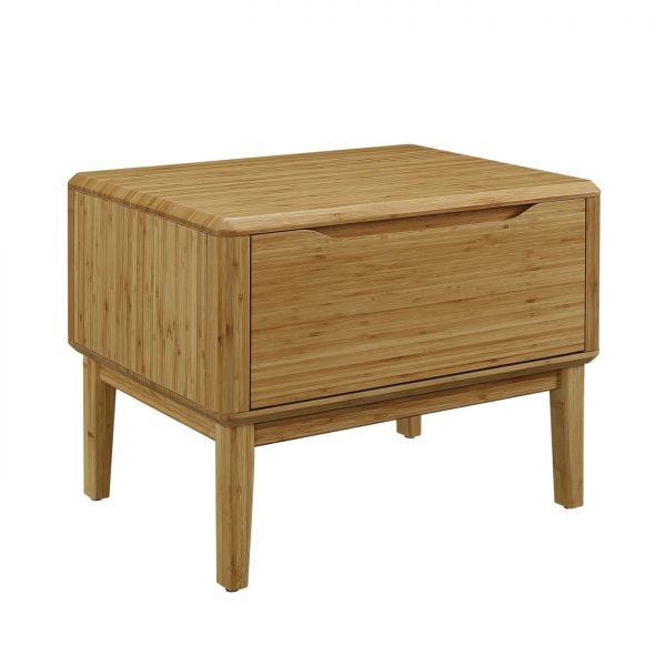 Greenington Currant Nightstand in Caramel, Angle
