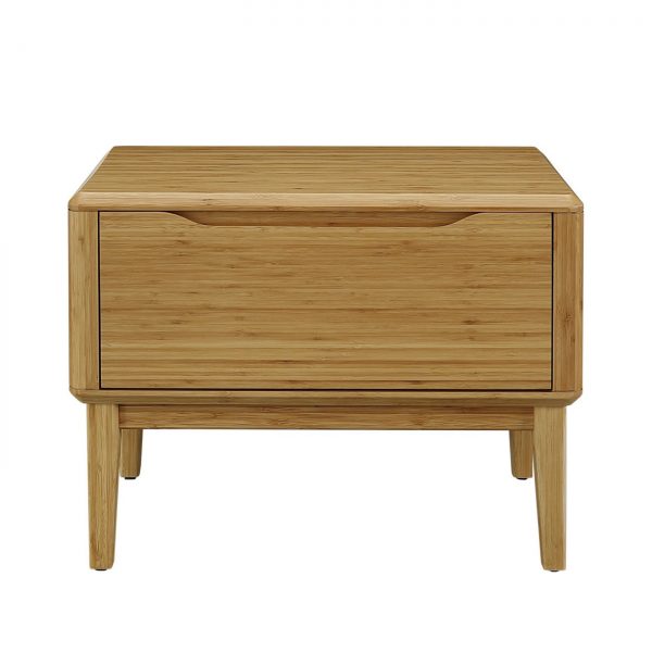 Greenington Currant Nightstand in Caramel, Front