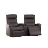 IMG Divani Theatre Seating (AV) in Trend Chocolate, Footrest Out