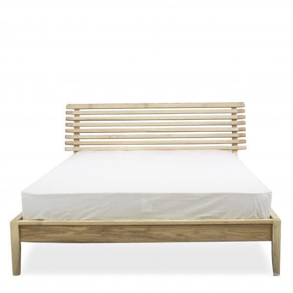 Emma Bed in Natural, Front