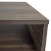 Liam Coffee Table in Walnut, Close Up