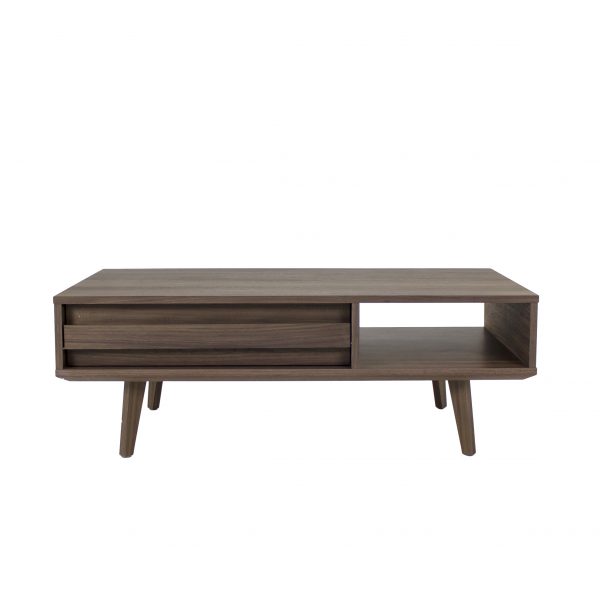 Liam Coffee Table in Walnut, Straight