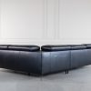 Marki Sectional in Black, Back, Angle, SR