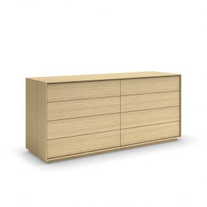 Mobican Azura Double Dresser in Oak