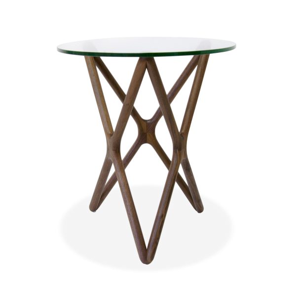 Nova Side Table, Walnut, 1