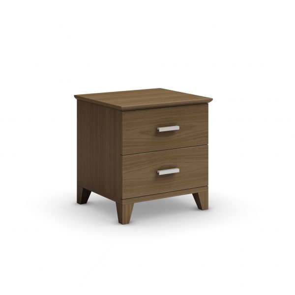 Mobican Sapporo Nightstand in Natural Walnut